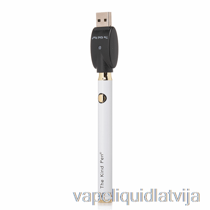 Veida Pildspalva Twist Vv 510 Akumulatora Baltā Zelta Vape šķidrums
